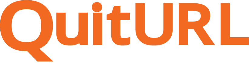 QuitURL.us Logo White